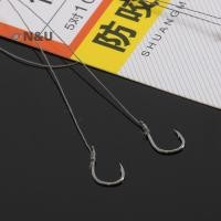 ราคา N U สายเบ็ดตกปลามาตรฐาน พร้อมตะขอสองข้าง ทนทานและแข็งแรง (46051943416)