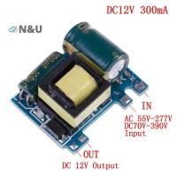 ราคา N U ตัวแปลง AC DC ใหม่ 110V 220V 230V ถึง 12V บอร์ดจ่ายไฟสลับแยก (54901459959)