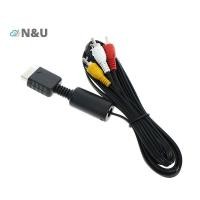 ราคา N U สายวิดีโอเสียง AV สายไฟสําหรับระบบคอนโซลสถานีเล่น ps2 ps3 (51251834081)