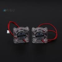 ราคา N U 1 ชิ้นแบริ่งไฮดรอลิก Brushless 3D เครื่องพิมพ์พัดลมระบายความร้อน 4010 5 12 24V พัดลมระบายความร้อนโปร่งใสสําหรับ 3D เครื่องพิมพ์ DC 2Pin 40X40X10 มม (49951771102)