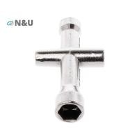 ราคา N U 3D เครื่องพิมพ์หัวฉีดเครื่องมือ 4 In1 M2 M2 5 M3 M4 สกรูอ่อนนุชหกเหลี่ยมประแจข้ามสําหรับ E3D V6 MK8 หัวฉีด Mini Spanner (45601518982)