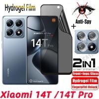 ราคา Xiaomi 14 T 14 tpro 2024 Soft Privacy hydrogel ฟิล์ม Anti Spy ฝาครอบป้องกันหน้าจอ Anti Peek ความเป็นส่วนตัวฟิล์มสำหรับ Xiaomi 14 T 14 T T14 tpro xiaomi14t Pro 4G 5G 2024ฟิล์มกล้อง NW (26963894714)
