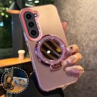 ราคา SAMSUNG สําหรับSamsung S23 FE S23 S23 PlusกรณีหนาชุบซิลิโคนShockProofเคสโทรศัพท์CCCA12 (41317022223)