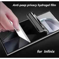 ราคา Infinix Note40 Note40Pro Note40Plus Note40 5000D Anti Spyความเป็นส่วนตัวฟิล์มHydrogelนุ่มสําหรับInfinix Note 40 Pro Plus 4G 5G Anti Fingerprintsโทรศัพท์ป้องกันหน้าจอMatte Frostedฟิล์ม (40968862862)