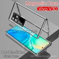 ราคา 5Gป้องกันกล้องสําหรับVivo V30 V40 pro V30pro V40pro VivoV30 VivoV40 กระจกสองด้านแม่เหล็กพลิกเคสโทรศัพท์เต็ม 360 กันชนโลหะ Protection Hard Cases Cover B0H (40307168105)