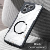 ราคา Tecno Pova 7 Ultraเคสโทรศัพท์แม่เหล็กสําหรับTecno Pova 7 Neo 4 5 Pro Spark 30 40 Pro 30C 5G Go 2 1s Camon 40 Pro 5G 4Gปลอกไร้สายกันกระแทกปกอ่อน (29743243654)