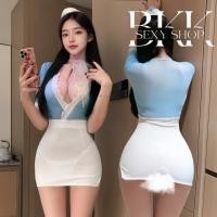 ราคา BKK SEXY ชุดอาชีพในฝันผู้หญิง คอสเพลย์ ชุดแอร์โฮสเตสผู้หญิงผู้ใหญ่ ไซต์ M 5XL นน 40 100 KG ตัว มีหมวก B 1053 (29130359170)