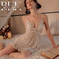 ราคา BKK SEXY ชุดเดรส เดรสใส่นอน เดรสซีทรู พร้อมจีสตริงเซ็กซี่ พร้อมจัดส่ง B 1264 (25986522965)