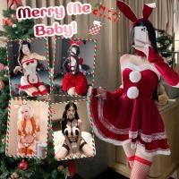 ราคา BKK SEXY ชุดคริสต์มาส ชุดแซนตี้ ผู้หญิง ชุดแฟนซีผู้ใหญ่ มีไซต์ M 5XL นน 40 100 kg พร้อมส่ง SET 9663 (46501806036)