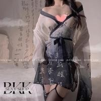 ราคา ชุดคลุมกิโมโน ชุดนอนไม่ได้นอน ใส่นอนสบาย พร้อมสายคาดเอว B 953 (22261630861)