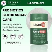 ราคา Lacto Fit Probiotic Blood Sugar Care 2g 60 แท่ง (56550761214)