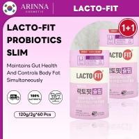 ราคา Lacto Fit Probiotic Slim 2g 60 แท่ง 1 1 (53200756222)