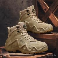 ราคา รองเท้ากลางแจ้งสำหรับผู้ชาย ออกแบบเพื่อปีนเขาและเดินป่า กันลื่น และเหมาะสำหรับการข้ามประเทศ (41470500185)