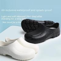 ราคา พร้อม รองเท้าบูทเชฟ กันน้ํามัน กันน้ํา กันลื่น รวมทุกอย่าง เหมาะกับใส่ทํางานในครัว สําหรับผู้ชาย และผู้หญิง (24815223478)