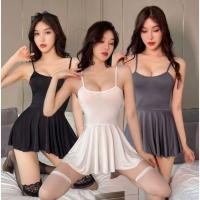 ราคา ลดราคา ชุดนอนสายเดี่ยวแขนกุดฤดูร้อนปี 2025 ชุดนอนรัดรูปและชุดนอนเข้ารูปเนื้อบางเบา ระบายอากาศได้ดี นุ่มสบาย ใส่อยู่บ้าน ServePro (48551871081)