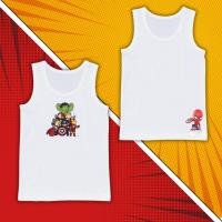 ราคา เสื้อซับในเด็ก เสื้อกล้ามลายการ์ตูน ซุปเปอร์ฮีโร่ มีไซส์ 3ถึง 11 ขวบ ผ้านุ่มซักแล้วไม่ยับ ใส่ได้อายุ 2 12ปี (22949542650)