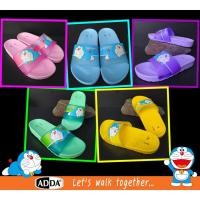 ราคา รองเท้าแตะแบบสวมผู้หญิง รองเท้าแตะลายการ์ตูน โดเรมอน adda 82M03 (6721987565)