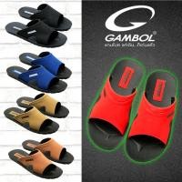 ราคา รองเท้าแตะผู้ชาย รองเท้าแตะแบบสวม Gambol 32097 (3937557788)