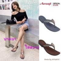 ราคา Aerosoft รองเท้าแตะผู้หญิงแบบสวม รองเท้าแตะหูหนีบ แฟชั่น Aerosoft FW8064 (41076048744)