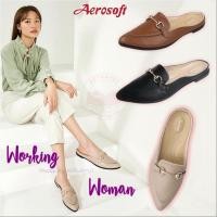 ราคา Aerosoft รองเท้าคัชชูผู้หญิง รองเท้าเพื่อสุขภาพ ใส่ทำงานพยาบาล แอโร่ซอฟ รุ่น CW3334 (26091316670)