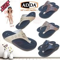 ราคา รองเท้าแตะแบบสวมผู้หญิง รองเท้าแตะส้นสูง ส้นตึก หูหนีบ Adda 62T05 (25378403381)