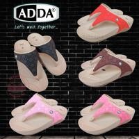 ราคา รองเท้าแตะแบบสวมผู้หญิง รองเท้าแตะส้นสูง ส้นตึก หูหนีบ Adda 62T01 (18589343266)