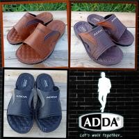 ราคา รองเท้าแตะผู้ชายแบบสวม รองเท้าหนังผู้ชาย adda 73802 (18208468964)