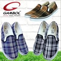ราคา รองเท้าผ้าใบแบบสวม รองเท้าผ้าใบผู้ชาย gambol 82113 (2779437988)