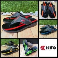 ราคา รองเท้าแตะแบบหนีบ ผู้ชาย รองเท้าแตะkito หูหนีบ แฟชั้น แบบสวมผู้ชาย รองเท้ากีโต้ pm1010 (1774334849)