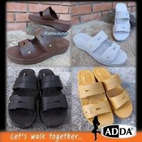 ราคา รองเท้าแตะแบบสวมผู้หญิง รองเท้าแตะผู้หญิง ใส่ลำลอง adda 14201 (18017456951)