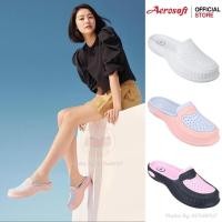 ราคา Aerosoft รองเท้าแตะแบบสวม รองเท้าหัวปิดเปิดส้น ผู้หญิง นุ่มเบาสบาย Aerosoft W2141 (26379717912)