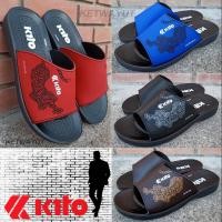 ราคา รองเท้าแตะแบบสวม แบบลำลองใส่สบาย รองเท้าแตะผู้ชายผู้ kito AK32 (15079716171)