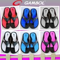 ราคา รองเท้าแตะผู้หญิงแบบสวม รองเท้าแตะหูหนีบ Gambol 41029 (1160930730)