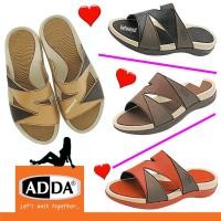 ราคา รองเท้าแตะแบบสวมผู้หญิง รองเท้าแตะแฟชั่นผู้หญิง ใส่สบาย Adda 62M12 (13101362161)