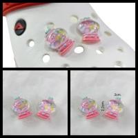 ราคา Jibbitz 4 จิบบิท อุปกรณ์เสริม น่ารัก หมุดยางนิ่มติด กระเป๋า รองเท้าหัวโต 12mm (28057225577)