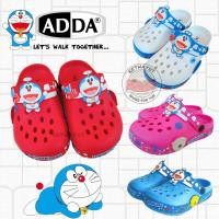 ราคา รองเท้าแตะเด็กแบบสวม รองเท้าเด็กหัวโต ลายลายการ์ตูน โดเรม่อน adda 55U17 (23010309476)