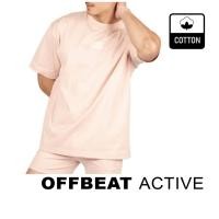 ราคา Private Structure เสื้อแขนสั้น Oversized Tee Dusty Pink 4721A นายแบบอก 41 Size M (29718930995)
