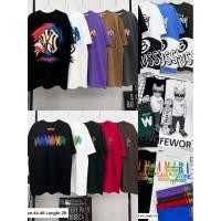 ราคา เสื้อยืดแบรนด์ อก44 46สกรีนลายหน้า หลัง (43051858145)
