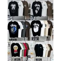 ราคา เสื้อยืดแบรนด์Stussy อก44 46สกรีนหน้า หลัง (29211201128)