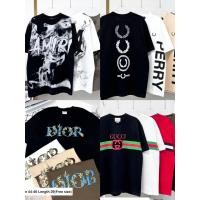 ราคา เสื้อยืดเบรนด์ อก44 46สกรีนลายหน้า หลัง (27956471293)