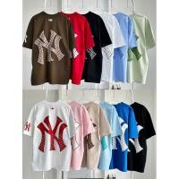 ราคา เสื้อยืดแบรนด์NYอก44 46สกรีนลายหน้า หลัง (24284345012)