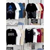 ราคา เสื้อยืดแบรนด์ อก44 46สกรีนลายหน้า หลัง (29212283440)