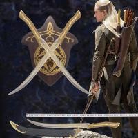 ราคา นำเข้าตกแต่ง ดาบคู่ของเลโกลัส จาก เดอะล็อดออฟเดอะริง เลโกลัส เอลฟ์นักธนูผู้สง่างามแห่งแดนเหนือ (42460480049)