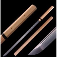 ราคา นำเข้า ดาบซามูไรชิราซายะ Handmade งานตีมือ Full Tang ใบดาบจริง ทำจากเหล็ก 1095 High Carbon Steel ดีไซน์ แปดเหลี่ยม (40218390648)