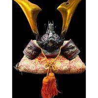 ราคา นำเข้าตกแต่ง หมวกซามูไรญี่ปุ่น สูง 32cm รุ่นหรูหรา งานสะสมระดับสูงจิตวิญญาณนักรบ ดีไซน์ตามแบบหมวกซามูไรโบราณ Kabuto (29539239236)