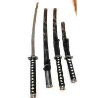 ราคา นำเข้า ชุดดาบซามูไรญี่ปุ่น 3 เล่ม งานทำมือครบเซ็ต Katana Wakizashi Tanto พร้อมแท่นวางโชว์ (27891356108)