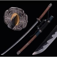 ราคา นำเข้า Handmade Japanese Tachi Sword ดาบตะชิญี่ปุ่นโบราณ งานทำมือสุดประณีต Hand Forged 1095 High Carbon Steel (26241363921)