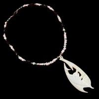 ราคา นำเข้าตกแต่ง สร้อยคอชนเผ่าอินเดียนแดง Navajo งานเก่านอก หายาก มาไม่บ่อย ตัวสร้อยร้อยด้วย กระดูกสัตว์แท้ ทั้งเส้น (44460453280)