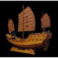 ราคา นำเข้าตั้งโชว์ เรือใบโบราณจีน รุ่นคลาสสิก Chinese Ancient Sailing Ship งานไม้แท้ทั้งลำ ขนาด 50 x 14 5 x 45 ซม (43960466571)