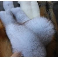 ราคา นำเข้า Whole Fox Fur Scarf แท้เต็มตัว 100 110 ซม Blue Fox ขนจิ้งจอกแท้ ฟาร์มเลี้ยง ขนาดเต็มตัว 100 110 ซม (43808112683)
